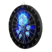 バーニングブルーバラ ダーツボード (正面右)