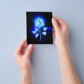 バーニングブルーバラ チラシ (手)