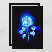 バーニングブルーバラ ノートカード (正面/裏面)