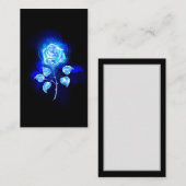 バーニングブルーバラ ノートカード (正面/裏面)