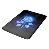 バーニングブルーバラ バスマット (アングル)