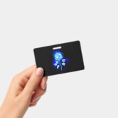 バーニングブルーバラ バッジ (手持ち)