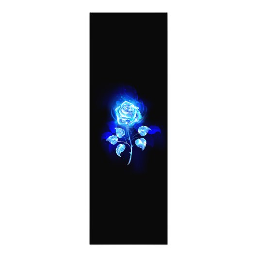 バーニングブルーバラ フォトプリント            (正面)