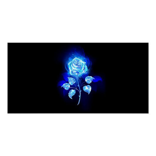 バーニングブルーバラ ポスター (正面)