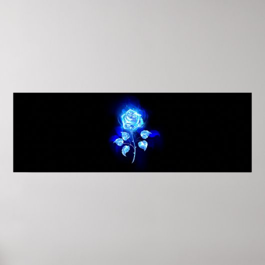 バーニングブルーバラ ポスター (正面)