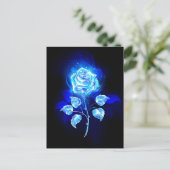 バーニングブルーバラ ポストカード (スタンド正面)