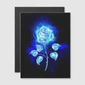 バーニングブルーバラ マグネット招待状 (正面/裏面)