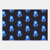 バーニングブルーバラ ラッピングペーパーシート (正面3)