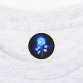 バーニングブルーバラ ラベル (貼付)