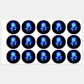 バーニングブルーバラ ラベル (シート)