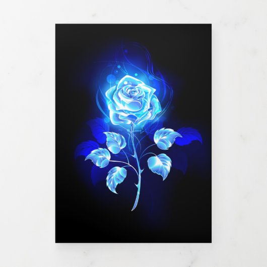 バーニングブルーバラ 三つ折りプログラム (カバー)