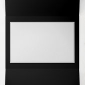 バーニングブルーバラ 三つ折り招待状 (内部中)