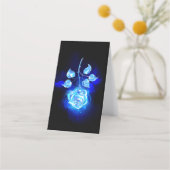 バーニングブルーバラ 予約カード (正面)