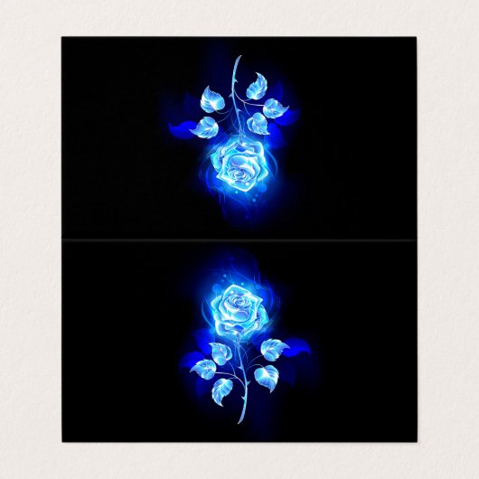 バーニングブルーバラ 名刺 (外部フラット)