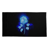 バーニングブルーバラ 枕カバー (裏面-左)