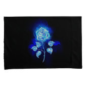 バーニングブルーバラ 枕カバー (正面右)