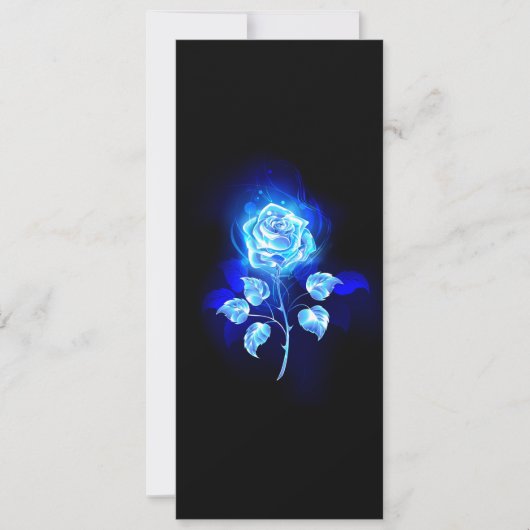 バーニングブルーバラ 案内状 (正面)