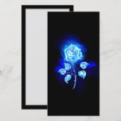 バーニングブルーバラ 案内状 (正面/裏面)