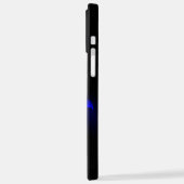 バーニングブルーバラ iPhoneケース (左側面)