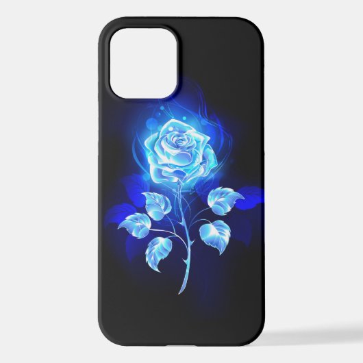 バーニングブルーバラ iPhoneケース (裏面)