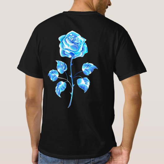 バーニングブルーバラ Tシャツ (裏面)