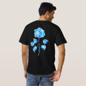 バーニングブルーバラ Tシャツ (裏面フル)