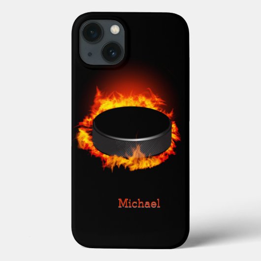 バーニングホッケーパック Case-Mate iPhoneケース (裏面)