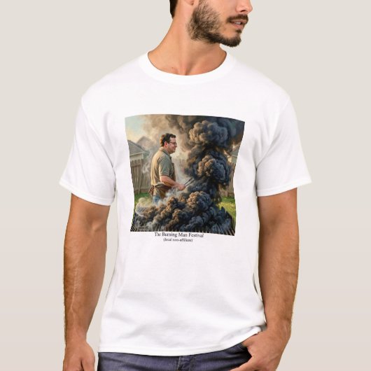 バーニングマン・フェスティバル (現地 非関連) Tシャツ (正面)