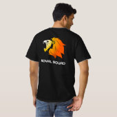 バーニングライオンスクー王室のドティー Tシャツ (裏面フル)