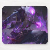 バーニング復讐ゲームマウスパッド | 炎をテーマにした マウスパッド (正面)