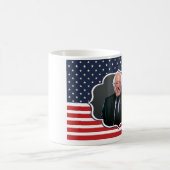 バーニーサンダフラグ コーヒーマグカップ (中央)