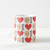 バーニーサンダースが大好き コーヒーマグカップ (中央)