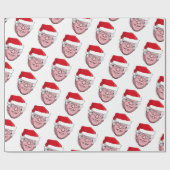 バーニーサンダースクリスマス ラッピングペーパー (フラット)