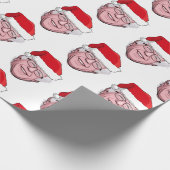 バーニーサンダースクリスマス ラッピングペーパー (角)