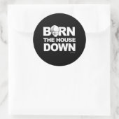 バーニーサンダース – ベルンザハウスダウン – - Politica ラウンドシール (バッグ)