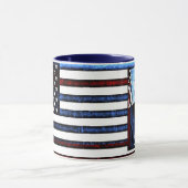 バーニーサンダーズ米国国旗の政治コーヒーマグ マグカップ (中央)