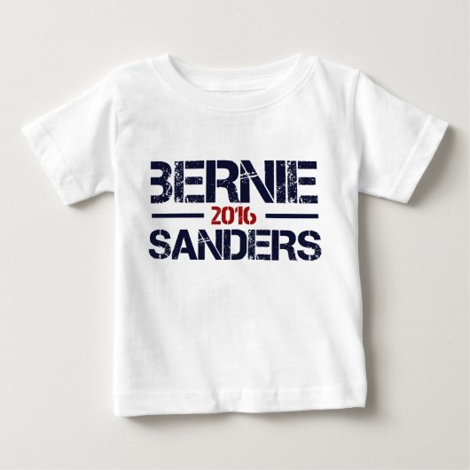 バーニーサンダーズ2016 ベビーTシャツ (正面)