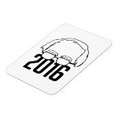 バーニーサンダーズ2016 マグネット (左側)
