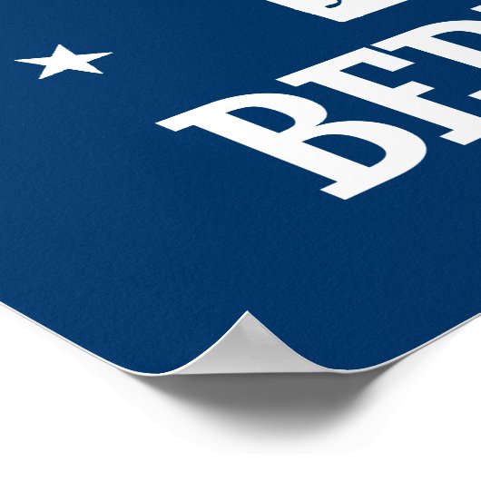 バーニーサンダー用デラウェア ポスター (角)