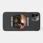 バーニーズと日の出 "バーニーズドッグママ" Case-Mate iPhoneケース (裏面(横))