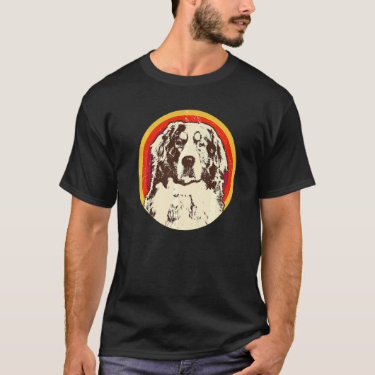 バーニーズマウンテンドッグの犬種 73 Tシャツ (正面)