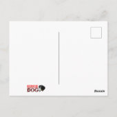 バーニーズマウンテンドッグ　年賀状　2018年　戌年 ポストカード (裏面)