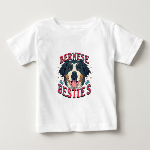 バーニーズ・ベストフレンド - バーニーズ・マウンテン・ドッグとの友情 ベビーTシャツ