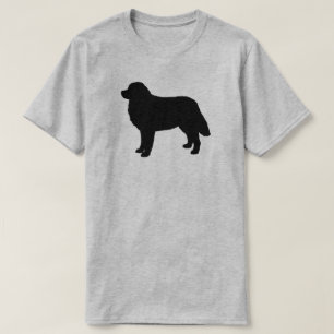 バーニーズ・マウンテン・ドッグのシルエットのBernerの恋人 Tシャツ