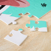 バーニーズ・マウンテン・ドッグのジグソーパズル ジグソーパズル (側面)