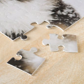 バーニーズ・マウンテン・ドッグのパペットスニファ互い ジグソーパズル (側面)