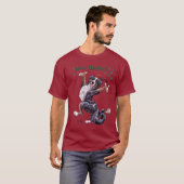 バーニーズ・マウンテン・ドッグの休日のTシャツ Tシャツ (正面フル)