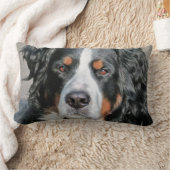 バーニーズ・マウンテン・ドッグの写真のイメージ ランバークッション (ブランケット)