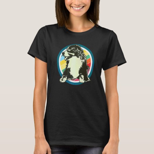 バーニーズ・マウンテン・ドッグの犬種 43 Tシャツ (正面)