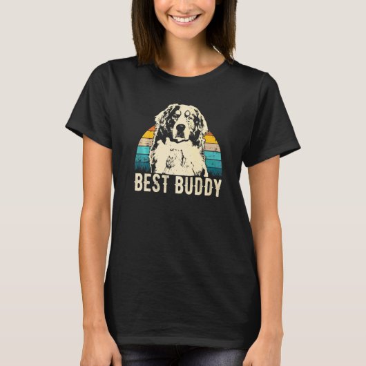 バーニーズ・マウンテン・ドッグの犬種 45 Tシャツ (正面)